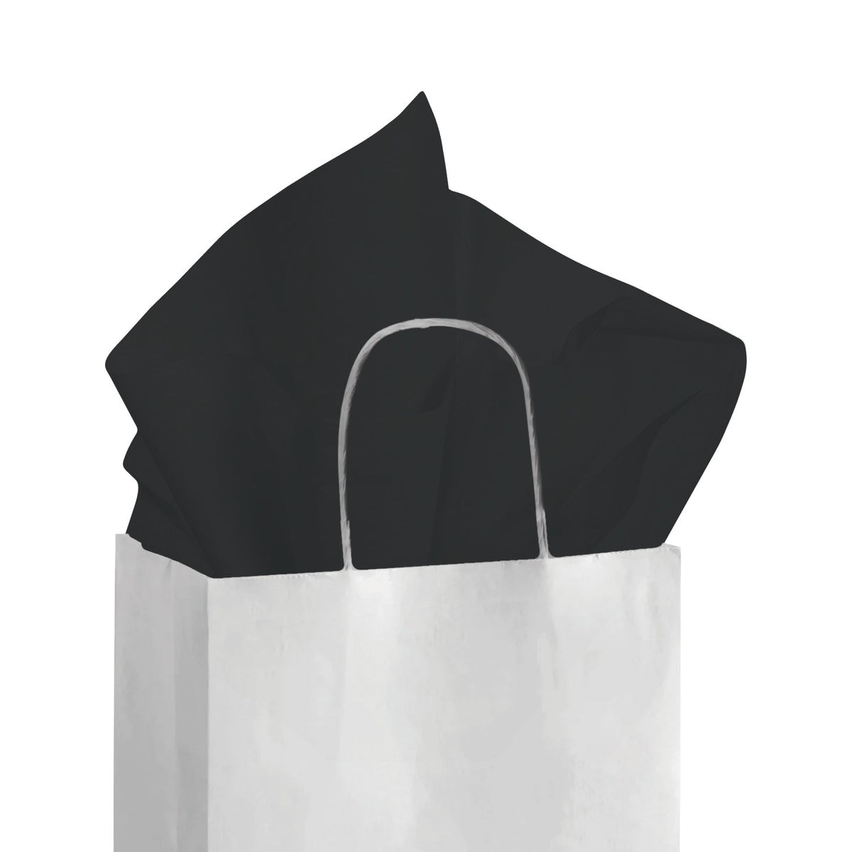 SatinWrap 20×30 Black Tissue, Quire — 480-Sheet Ream, Made in USA