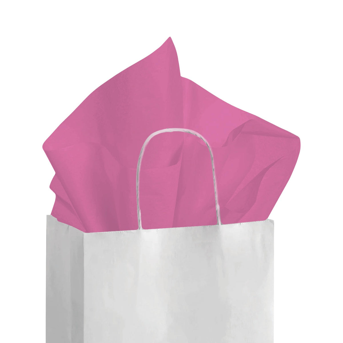 SatinWrap 20×30 Cerise Tissue, Quire — 480-Sheet Ream, Made in USA