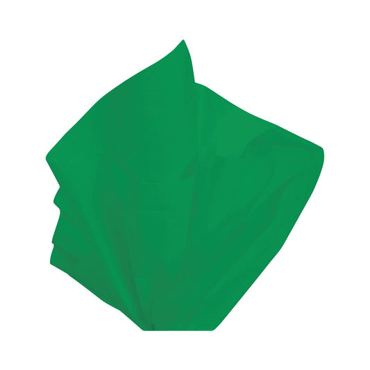 SatinWrap 20×30 Kelly Green Tissue, Quire — 480-Sheet Ream, Made in USA