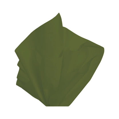 SatinWrap 20×30 Olive Tissue, Quire — 480-Sheet Ream, Made in USA