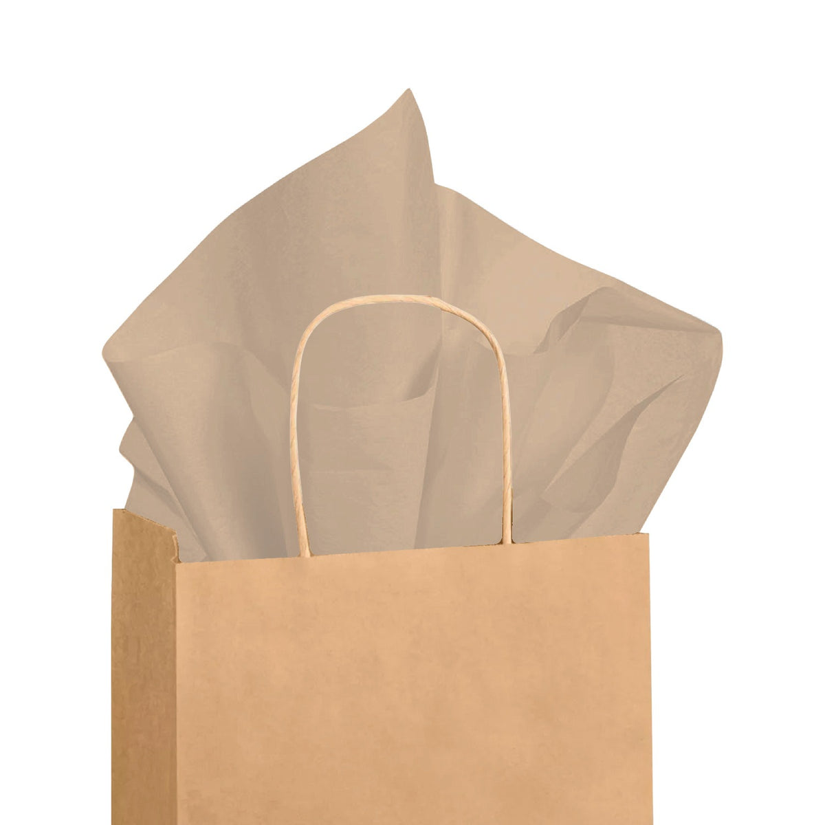 SatinWrap 20×30 Tan Tissue, Quire — 480-Sheet Ream, Made in USA