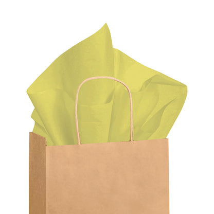 SatinWrap 20×30 Yellow tissue quire photo 3